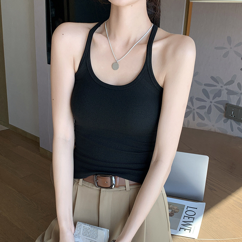 Sexy vest with small camisole for beautiful back 9